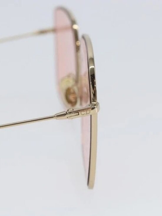 Christian Dior Sunglasses metal Pink Auth BA10311 main image 13